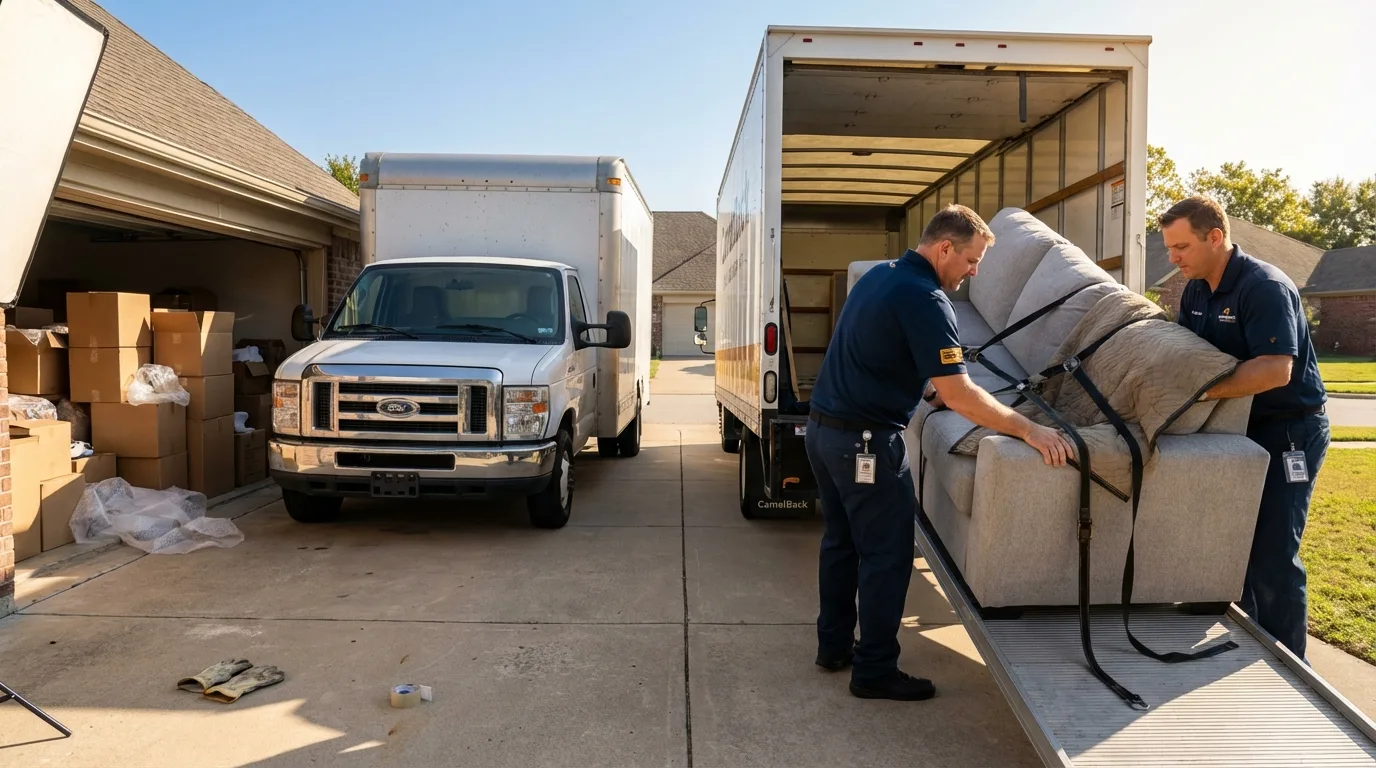 DIY truck vs professional crew comparison in Honeyville